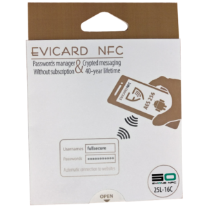 Coffre fort électronique EviOne EviCard NFC 25L-16C