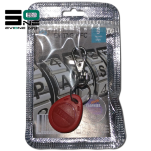 Coffre fort électronique EviOne EviTag NFC Rouge Blister 5L Recto